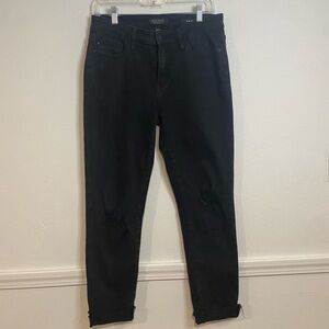 Judy Blue Black Distressed Jeans